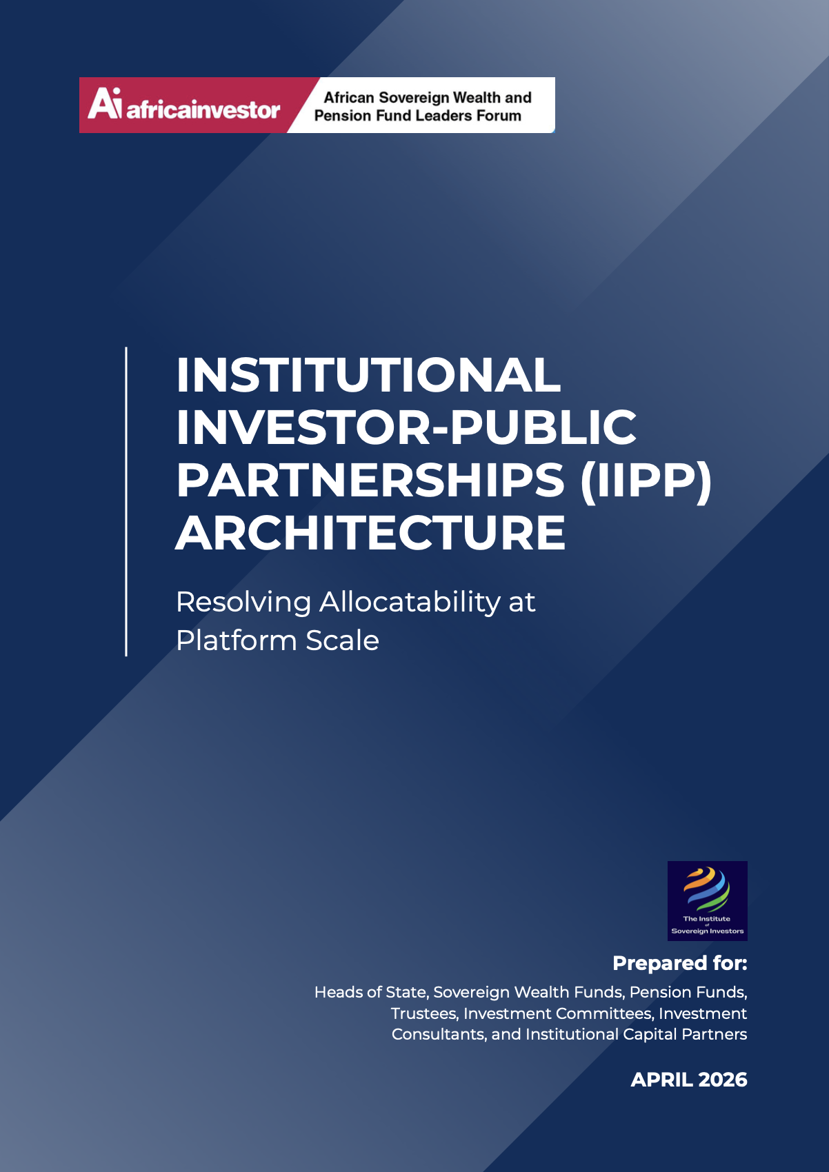 Institutional Investor Public Partnerships-IIPP Architecture