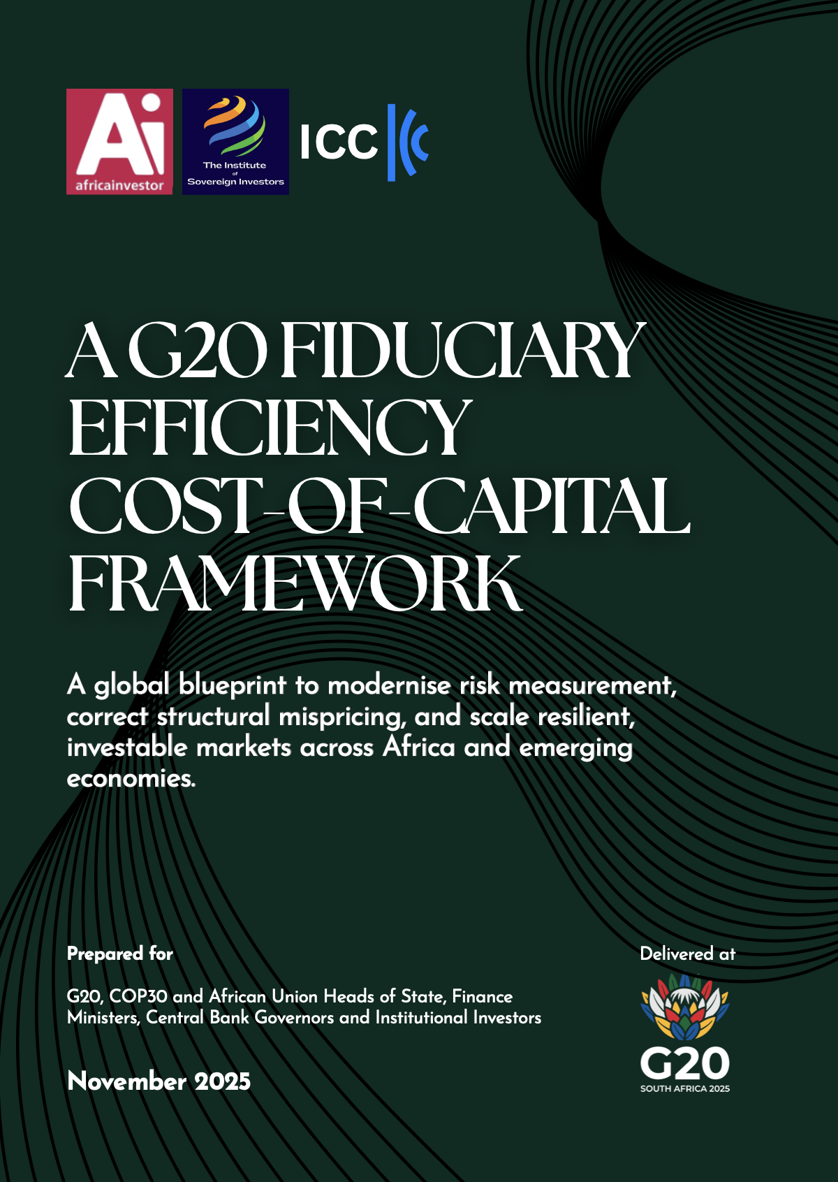 G20 Investor Cost-of-Capital Framework