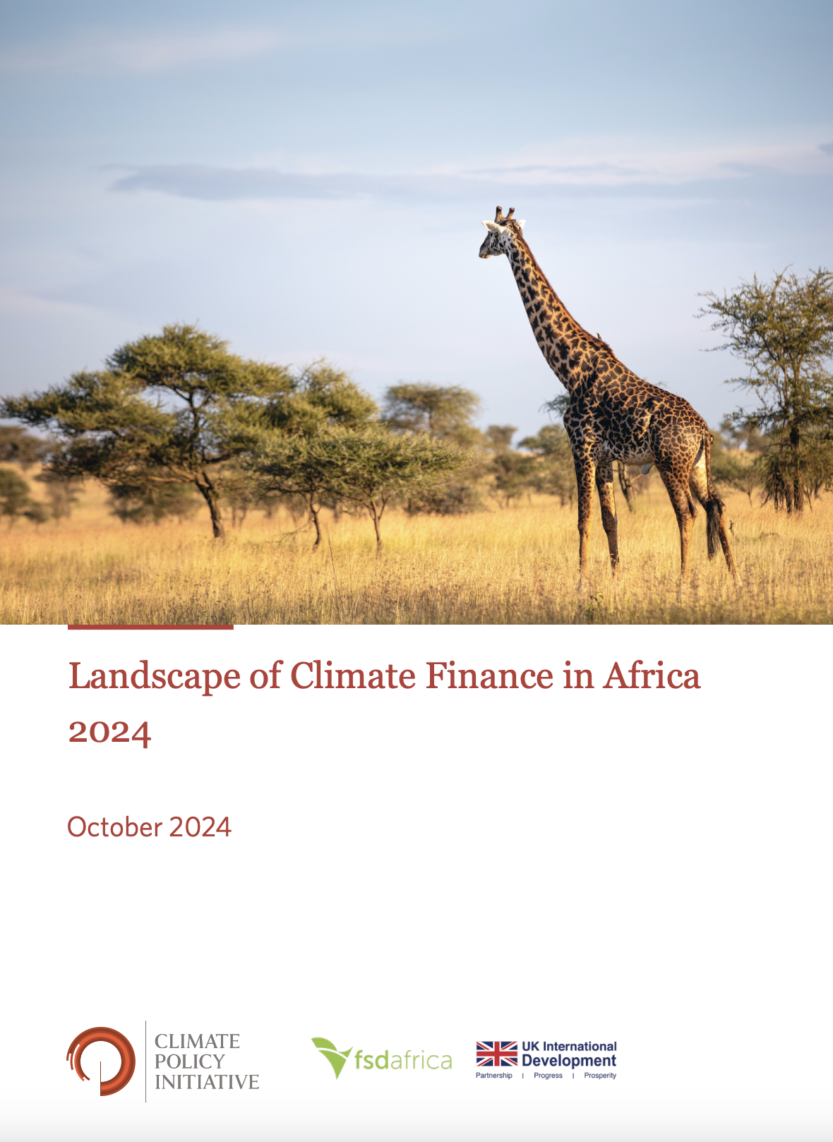 Landscape of Climate Finance in Africa