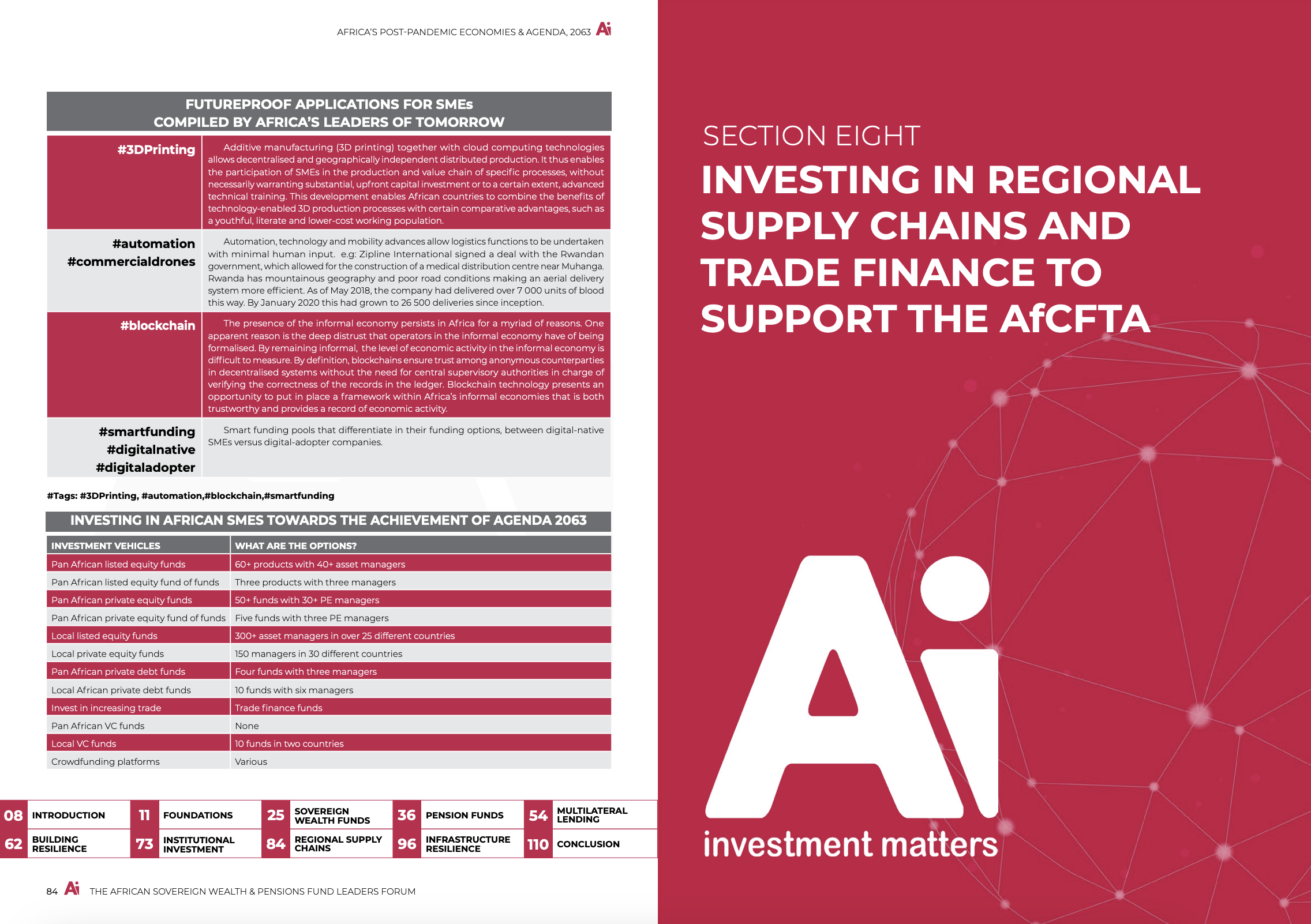 Investing in Regional Supply Chains and Trade Finance to Support the AfCFTA